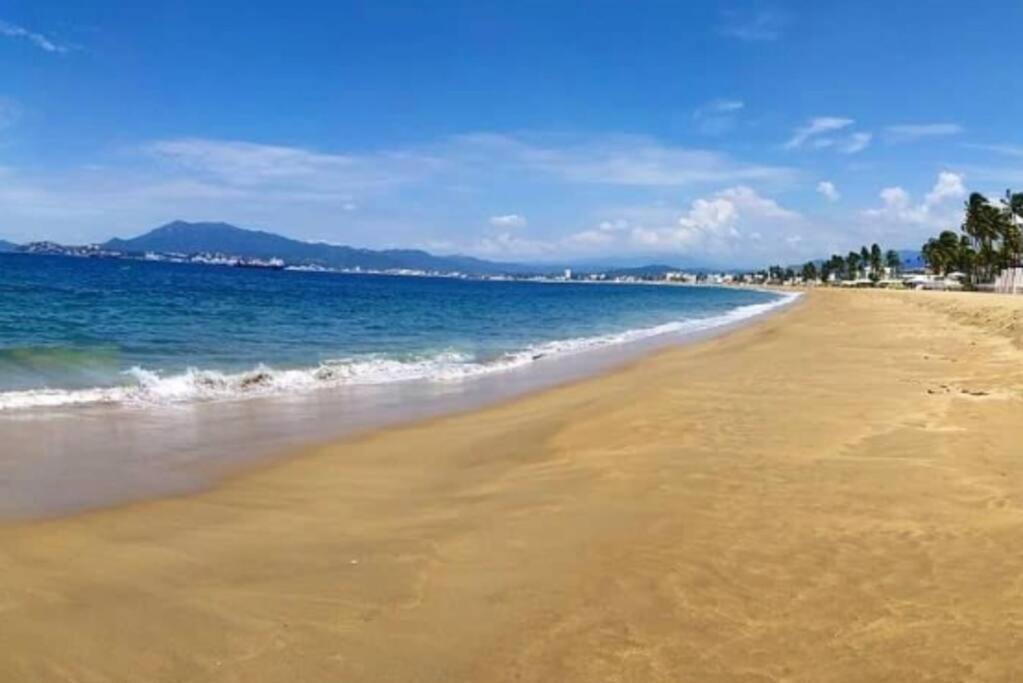 Apartamento Dpto. A Unos Pasos De La Playa En Las Brisas Manzanillo Exterior foto